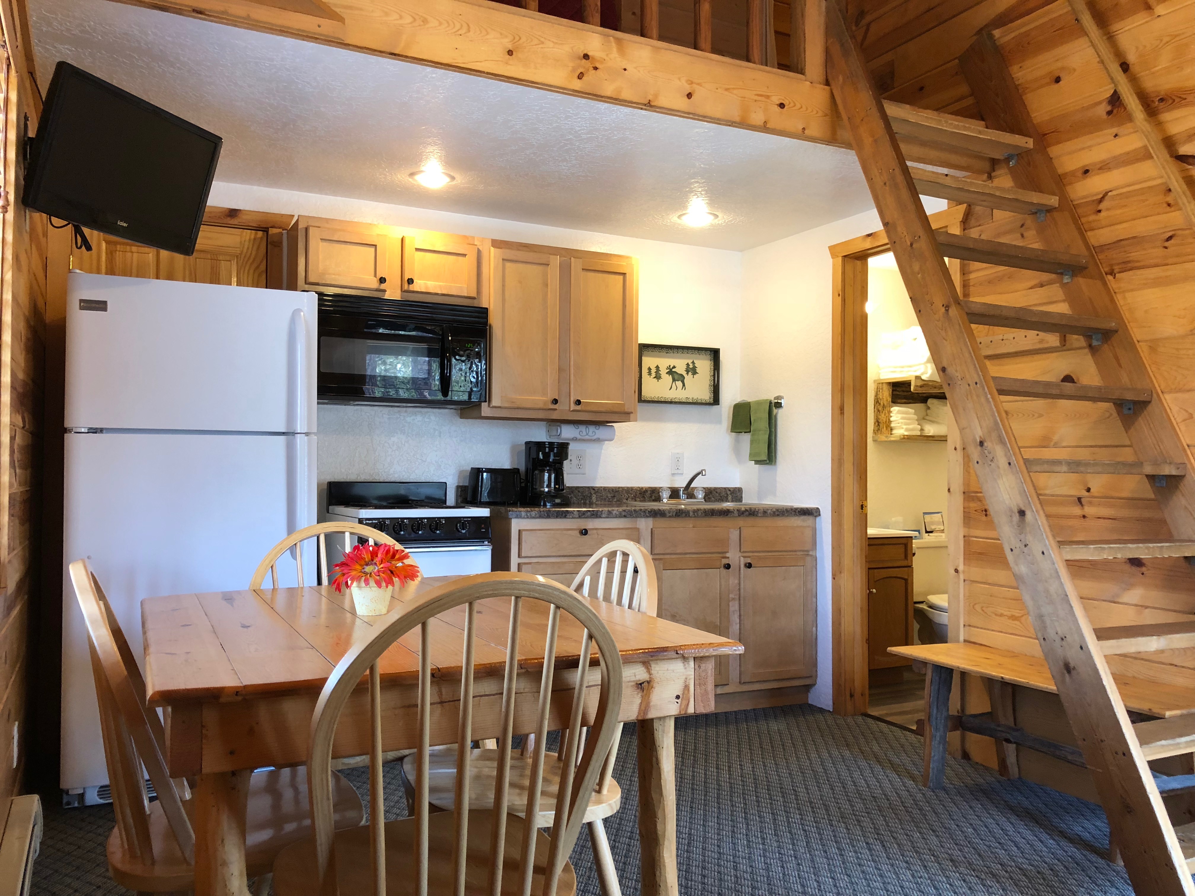 kitchen of lodge