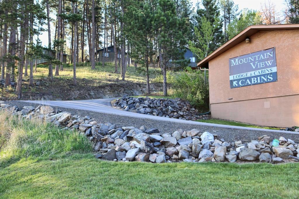 road leading into the lodge