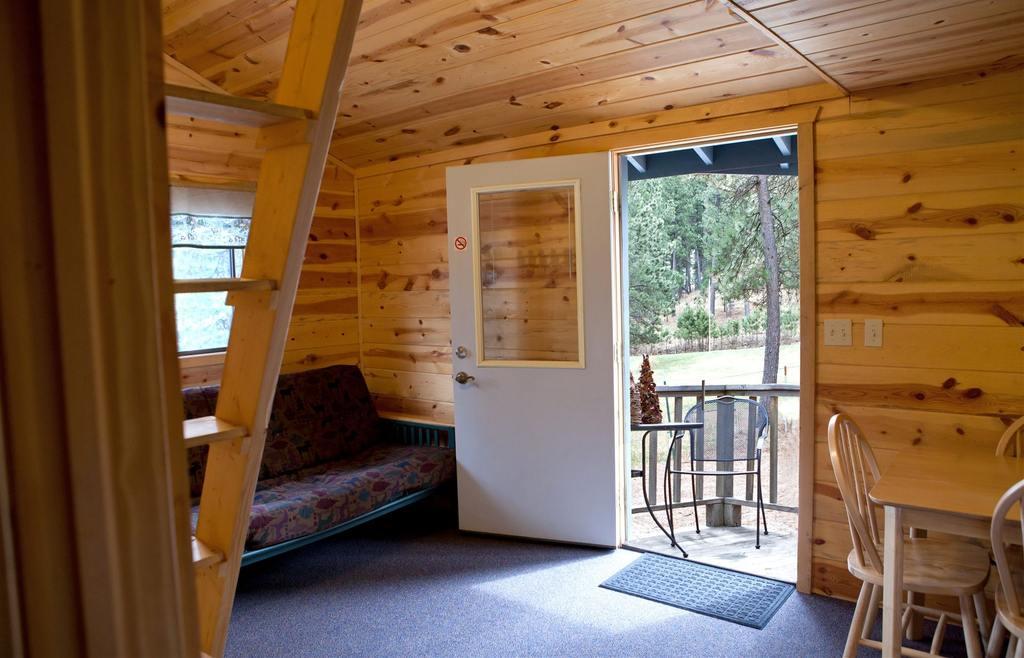 interior of lodge